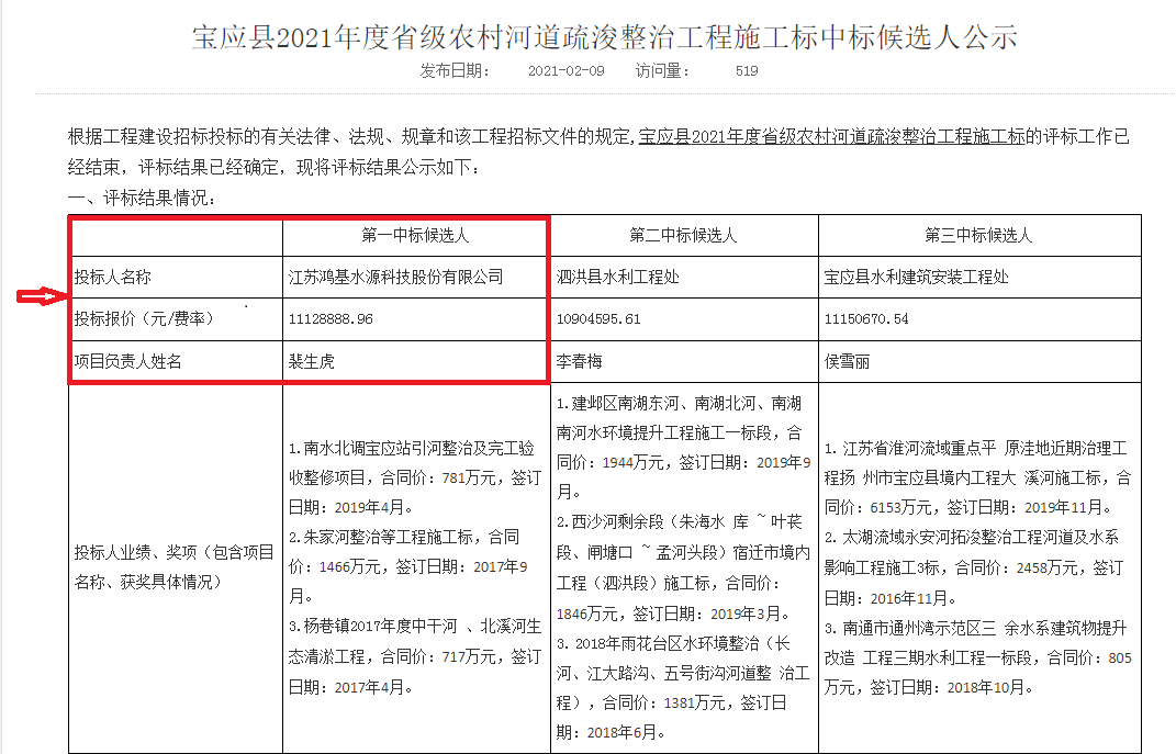 寶應(yīng)縣2021年度省級農(nóng)村河道